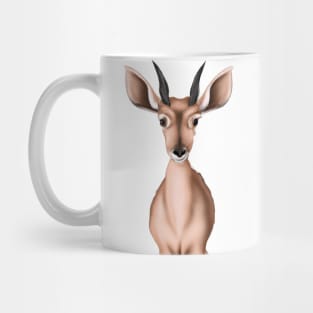 Cute Antelope Drawing Mug